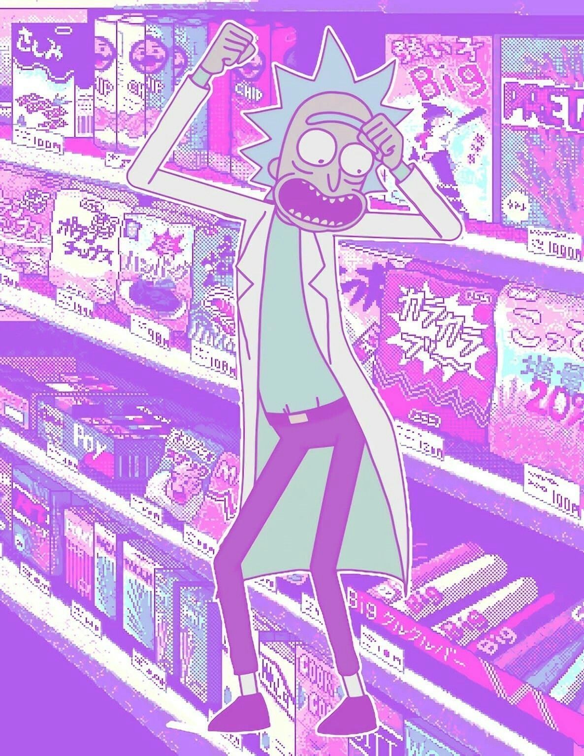 Rick And Morty Aesthetic Wallpaper