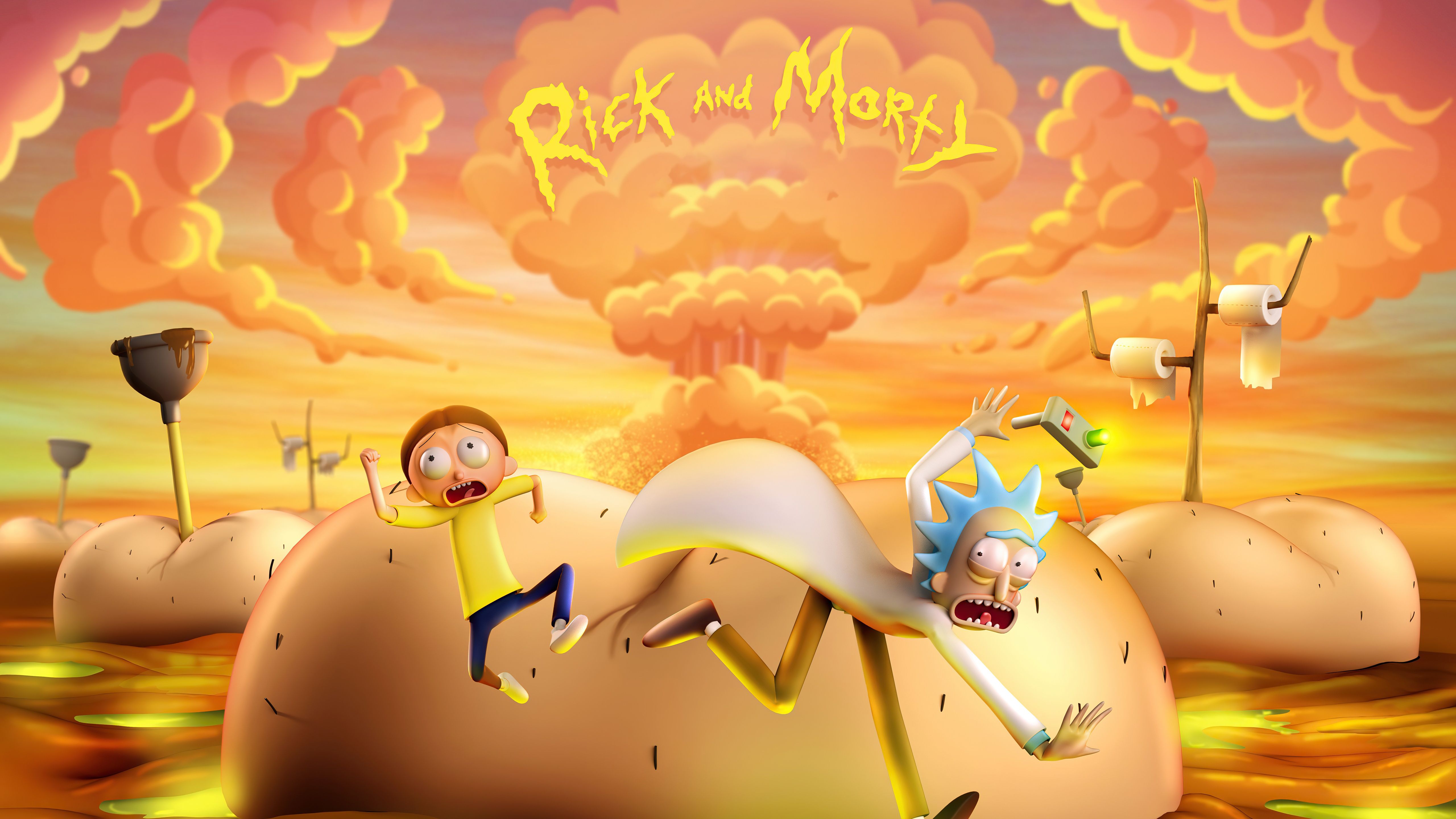 Morty Wallpaper 4K, 5K, TV series