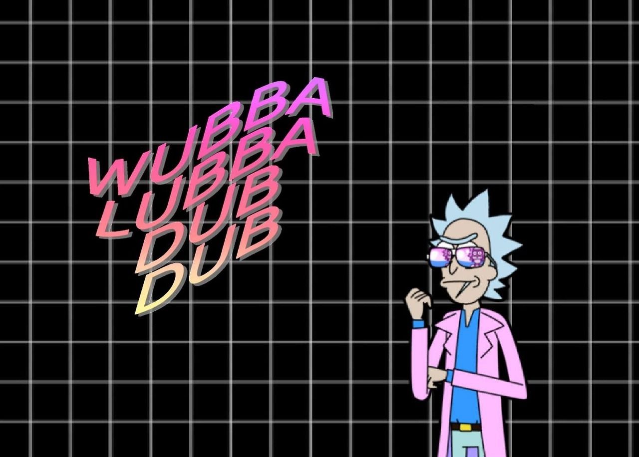 Rick And Morty Miami Rick Wallpaper