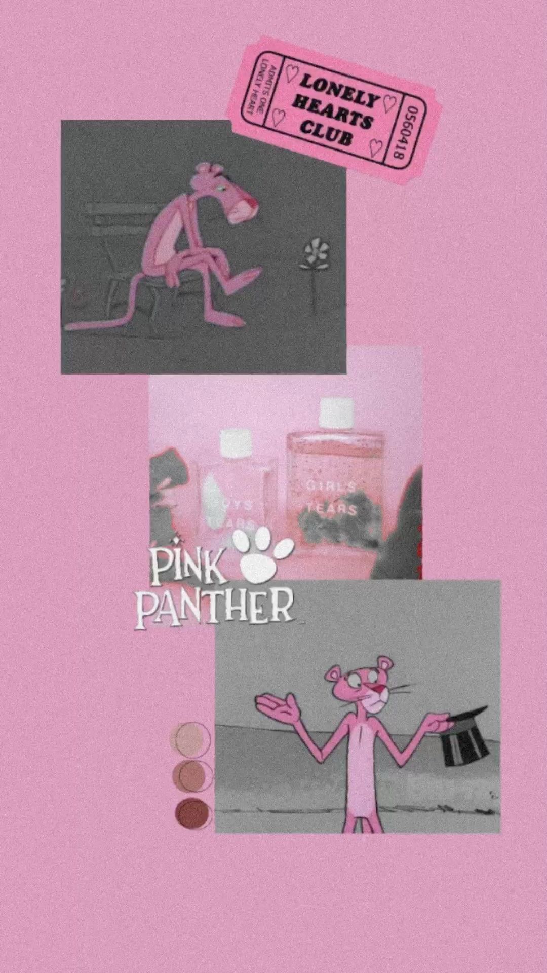 Go follow her!. Pink panthers, Pink