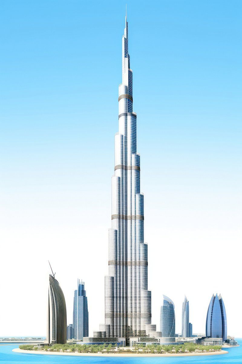 Dubai Skyline Image. Free Photo, PNG