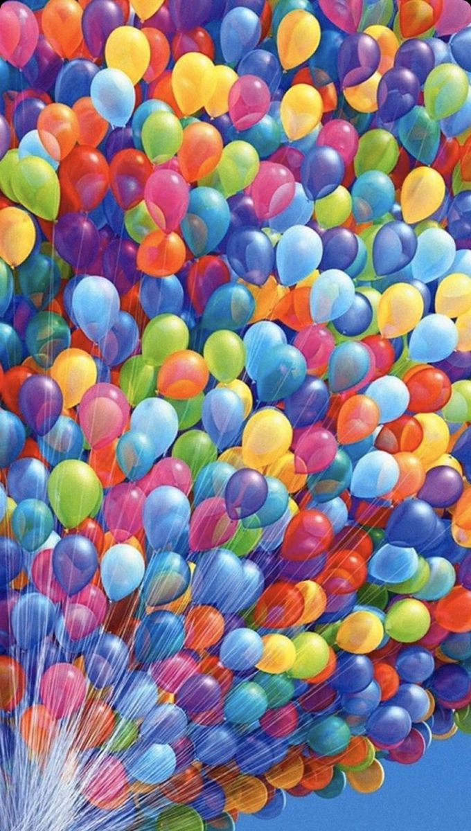 Colorful Balloon Wallpaper for iPhone