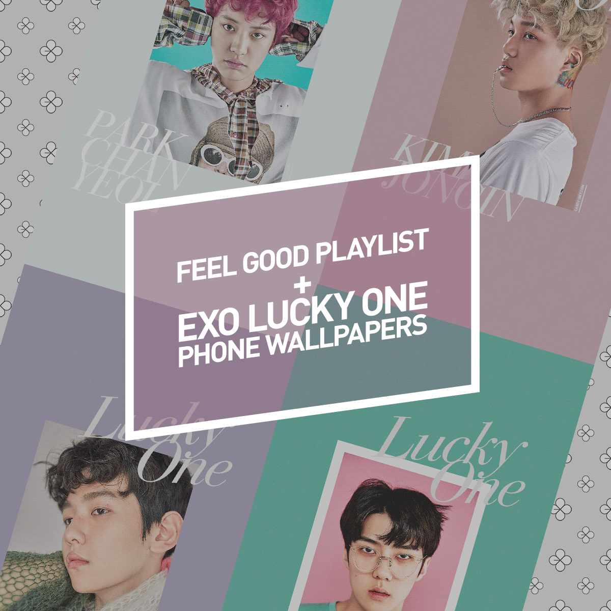 EXO Lucky One Phone Wallpaper :D