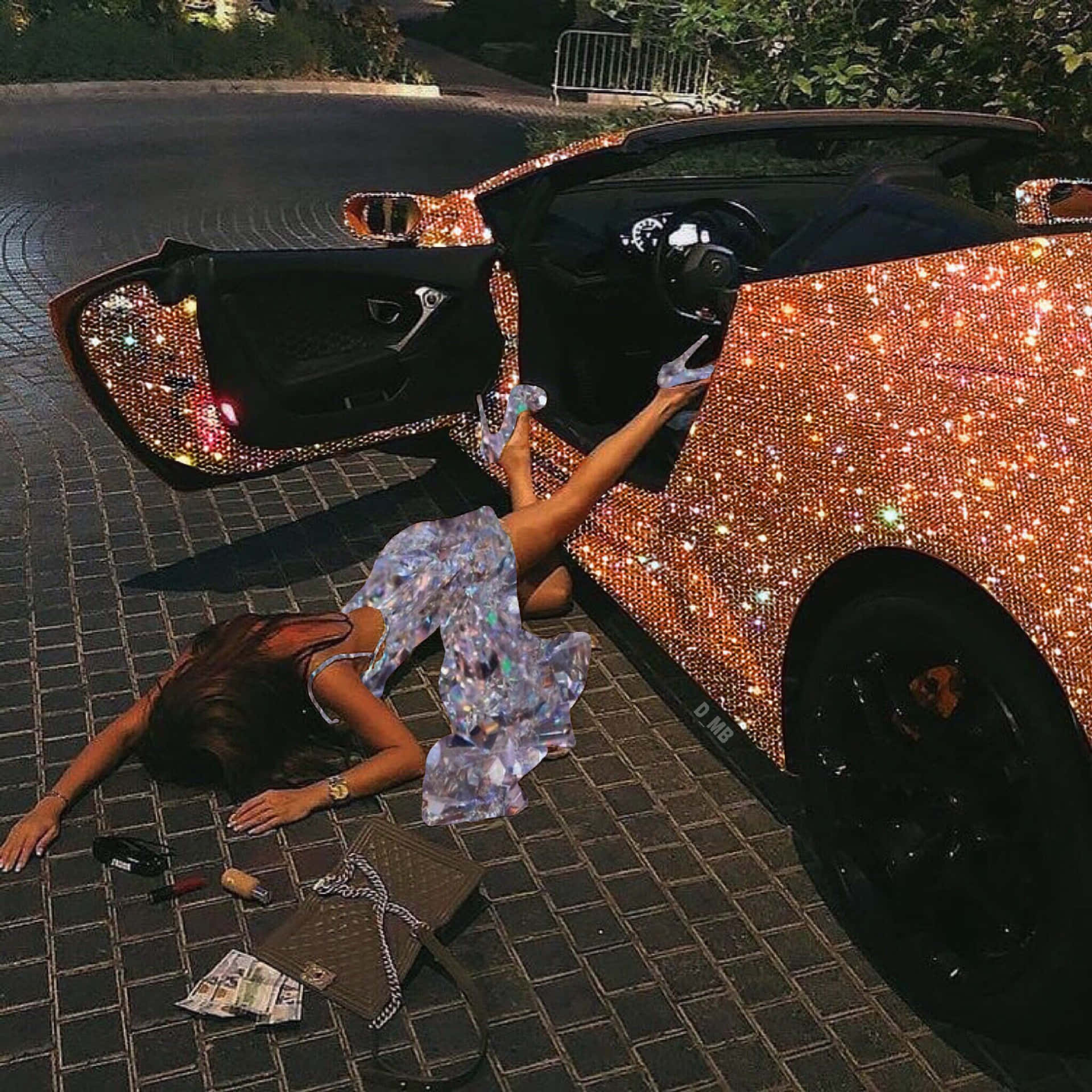 luxury with boujee aesthetic Wallpaper