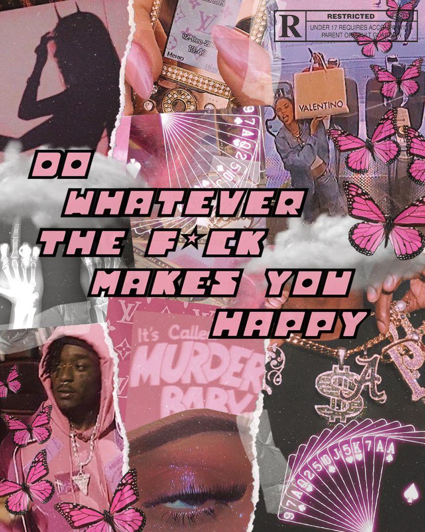 Pink Gangsta Wallpaper Free Pink