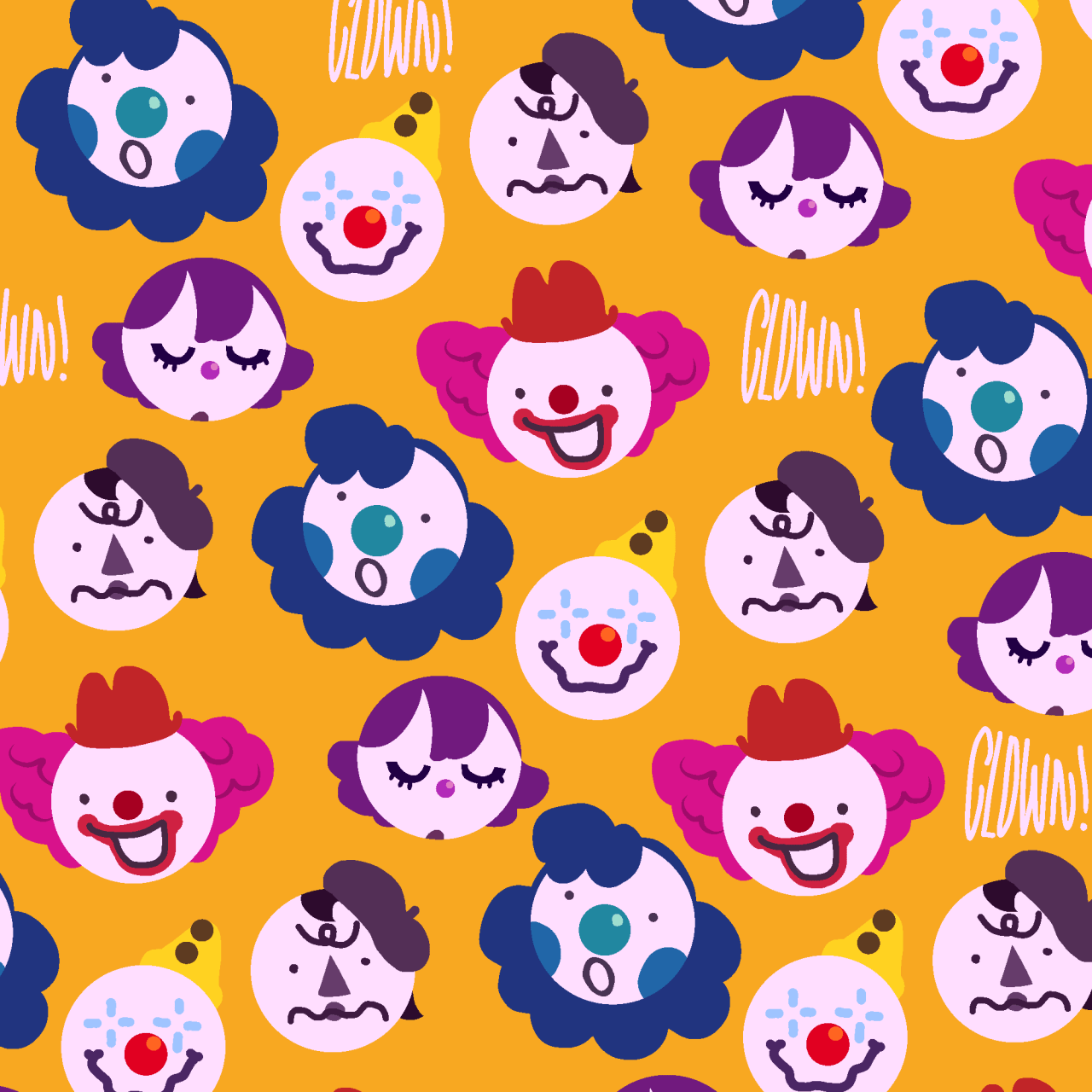 Clowncore Wallpaper