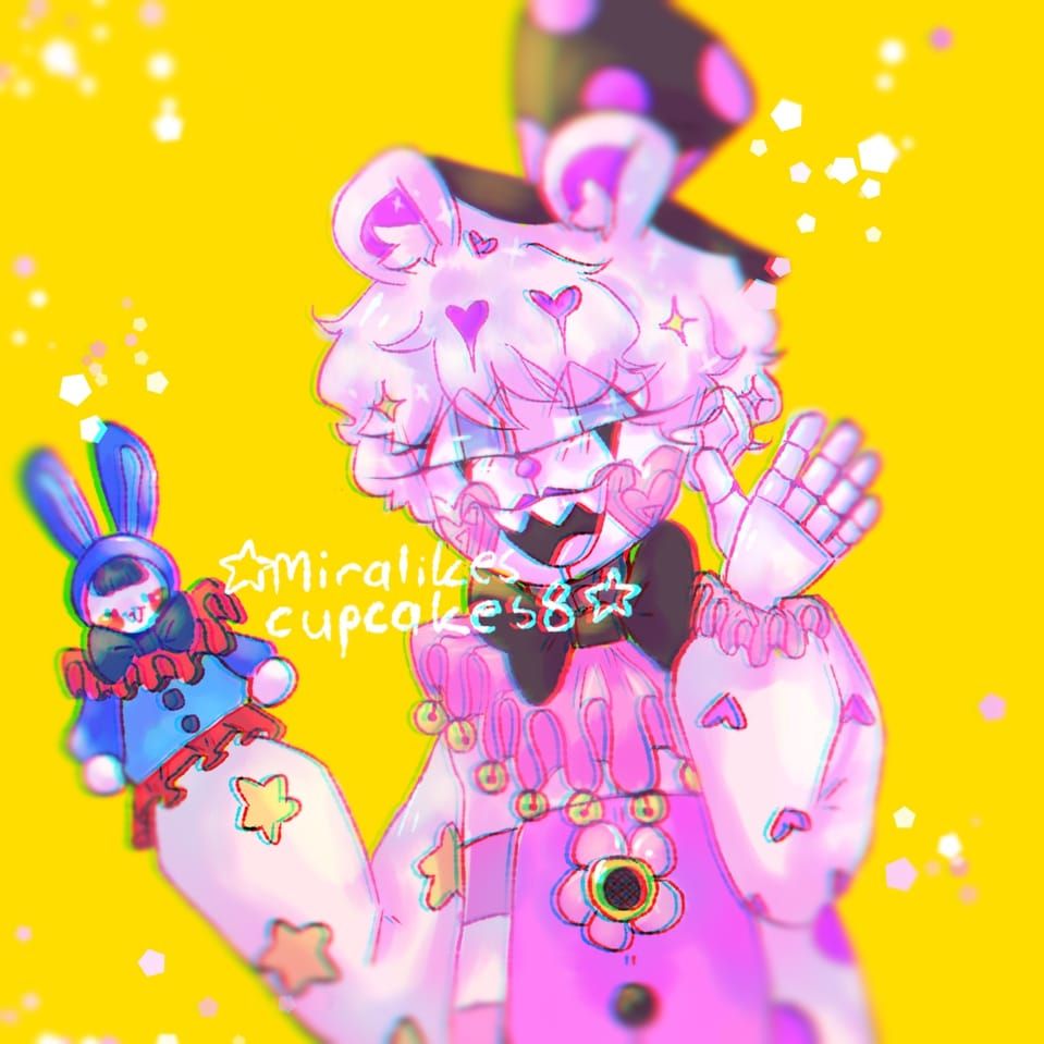 Funtime Freddy but he's more clowncore