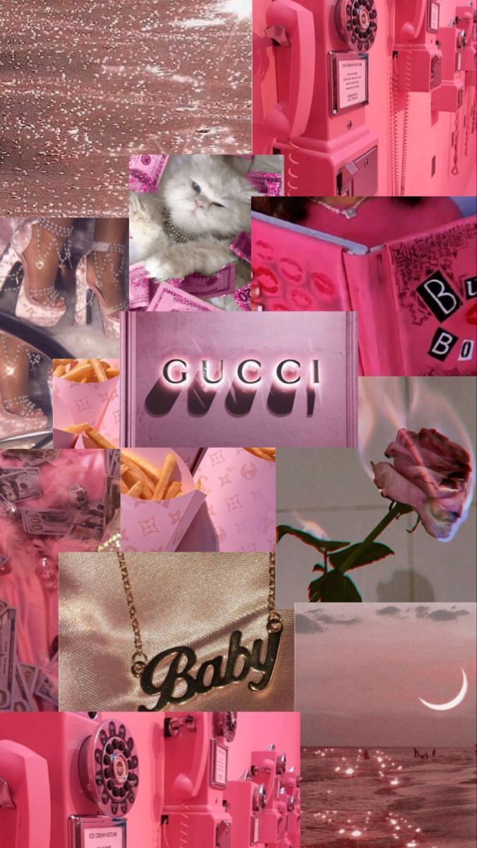 Pink Aesthetic with Gucci Baby