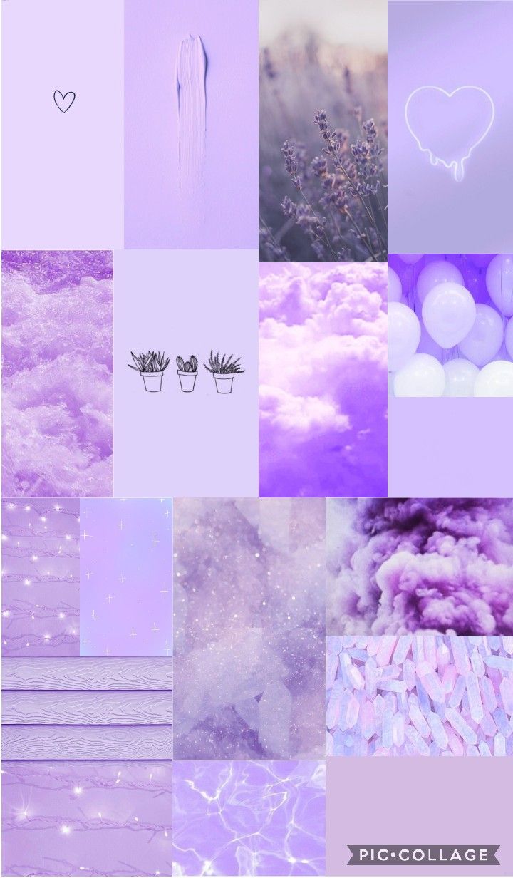 Aesthetic phone background purple. - Cute purple, pastel purple, light purple
