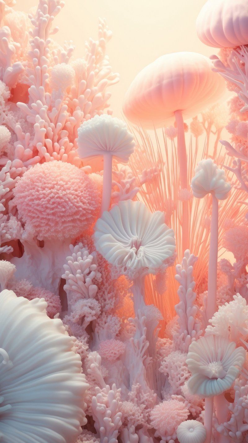 Coral Pink Background Image. Free