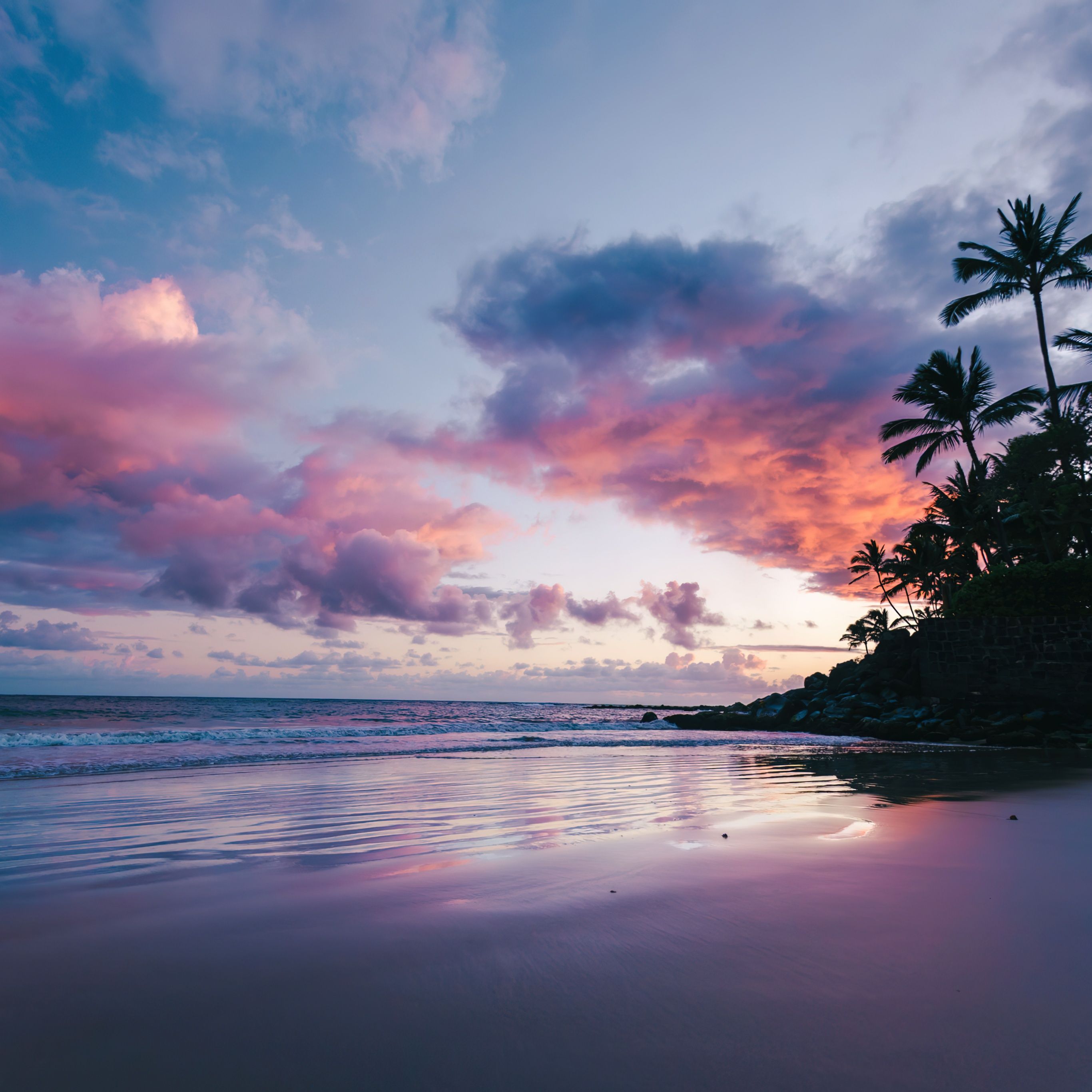 Maui Wallpaper 4K, Sunset, Tropical