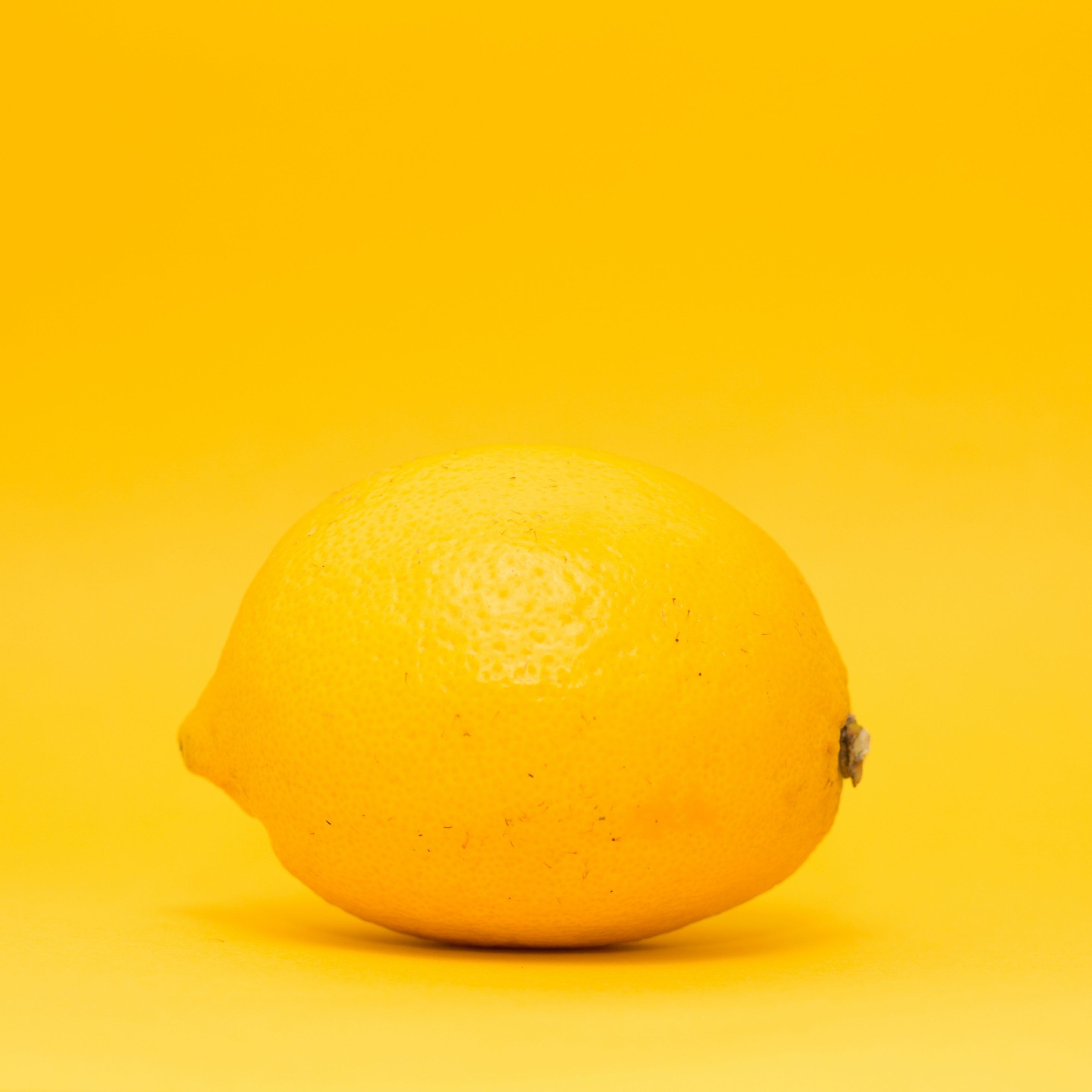 Yellow Lemon iPad Wallpaper iPad