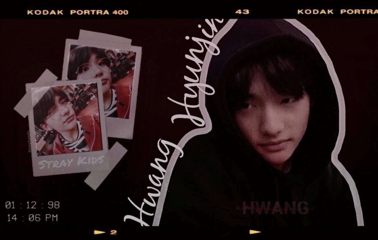 Hyunjin Aesthetic Desktop Wallpaper