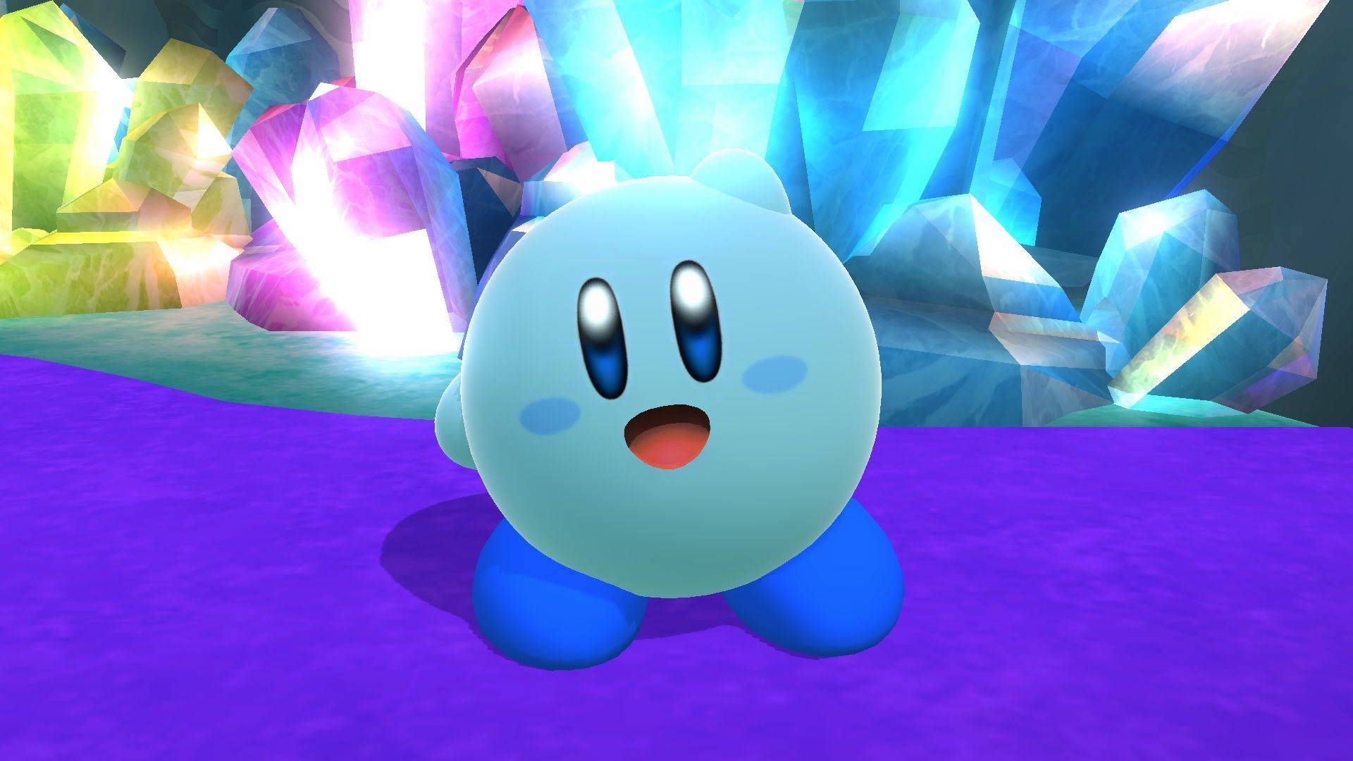 Download free HD Blue Kirby Wallpaper