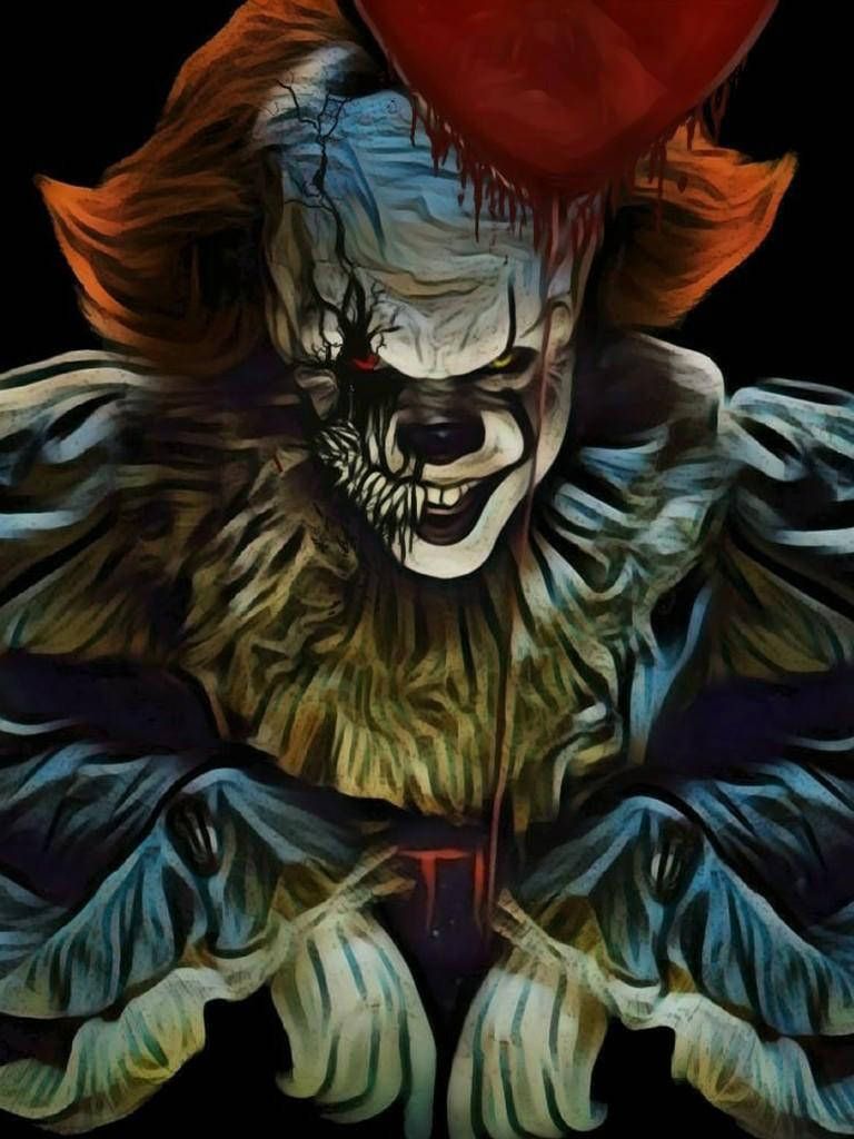 Download free Painting Of Pennywise
