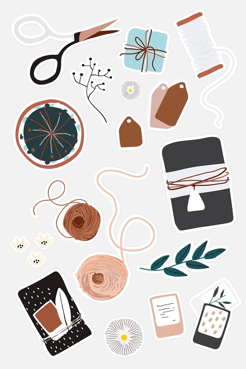 Flat Lay Yarn Image. Free Photo, PNG