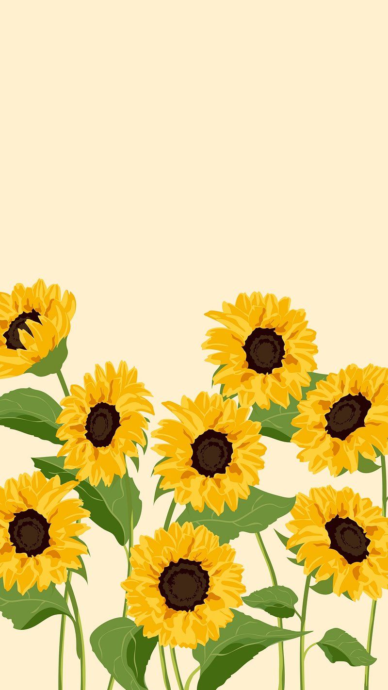 Sunflower, pastel yellow