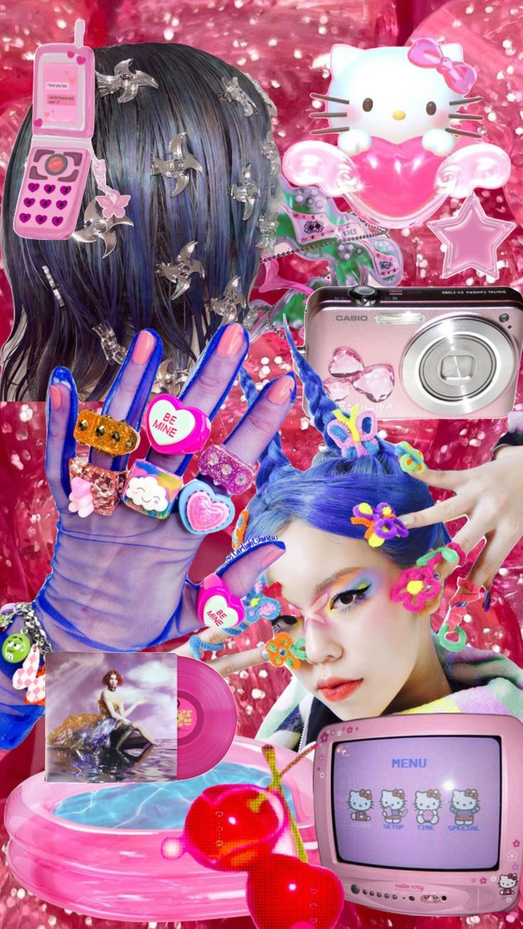 y2k #art #pinkaesthetic #wallpaper