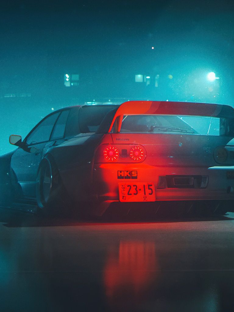 Nissan Skyline GT R R33 Wallpaper 4K