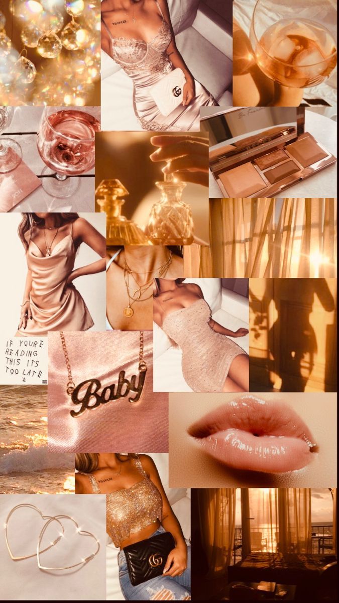 Rich and Boujee Moodboard