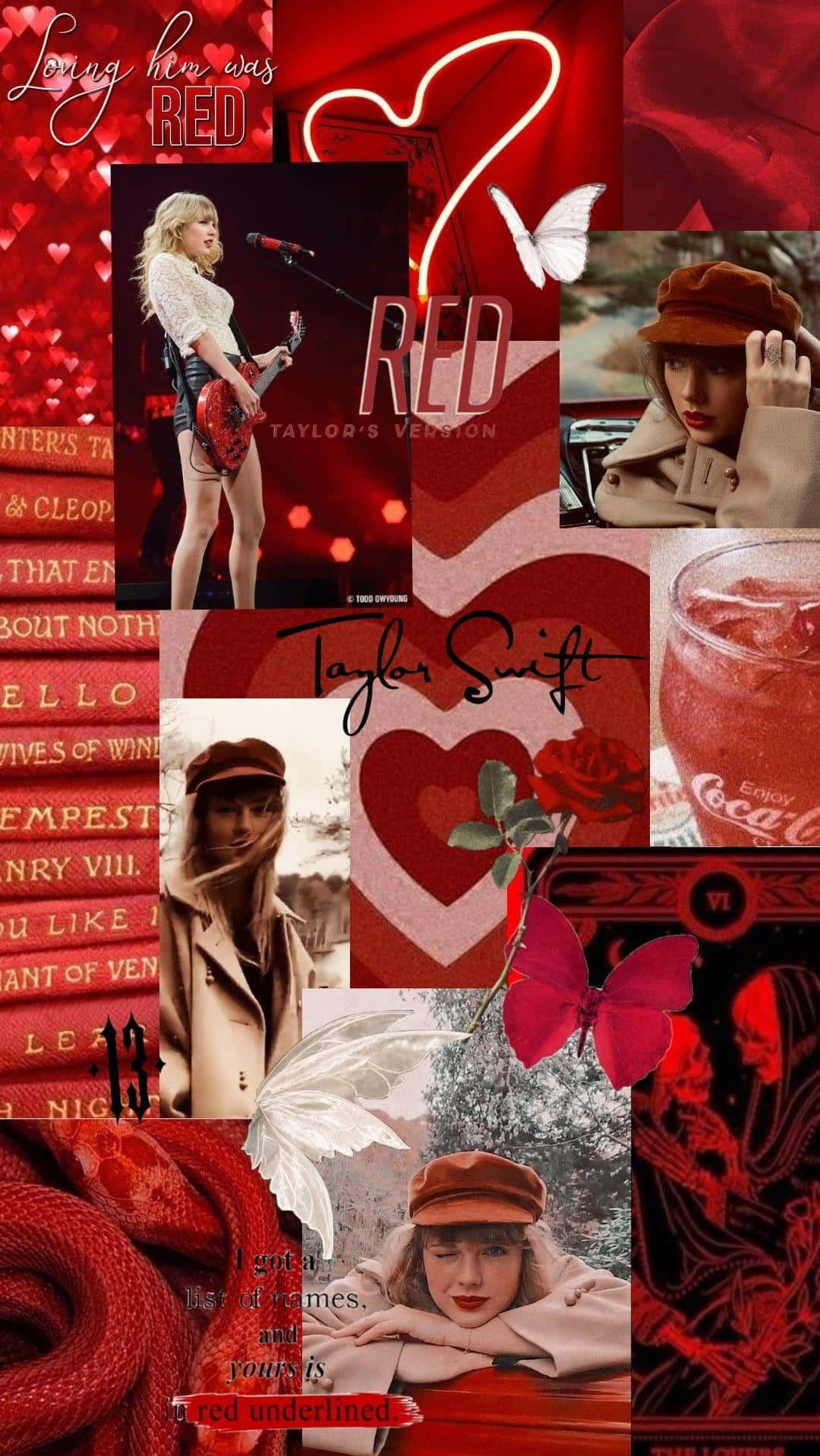 Download Taylor Swift Red Aesthetic