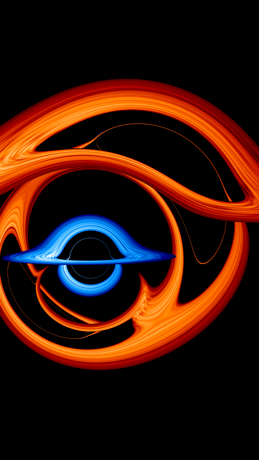 Black Hole Desktop & Phone Wallpaper