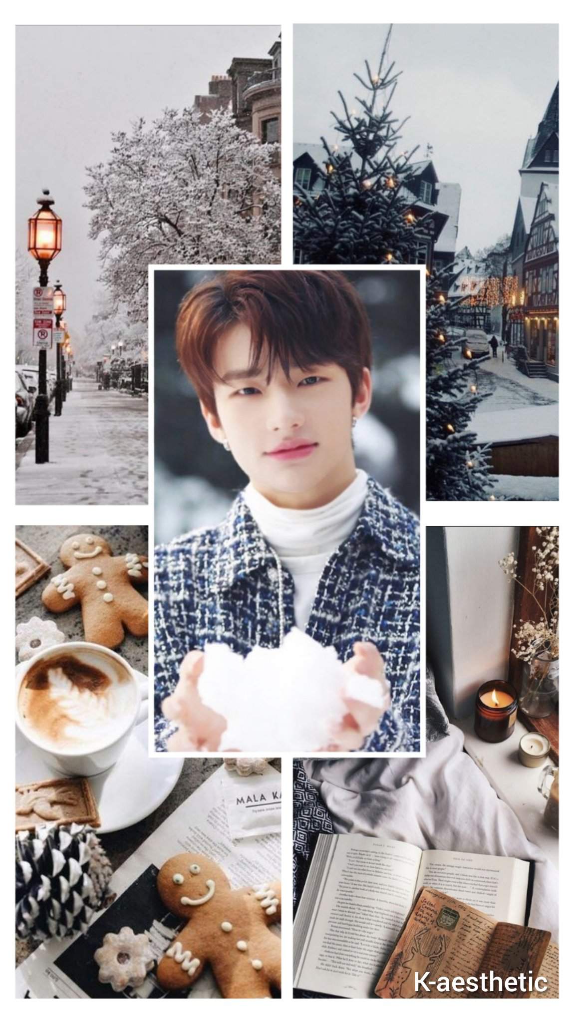 Stray Kids Hyunjin Winter Aesthetic