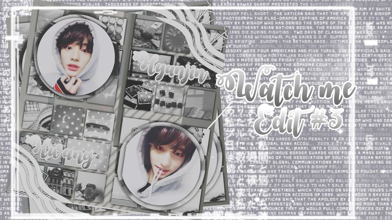 Hyunjin Aesthetic Desktop Wallpaper