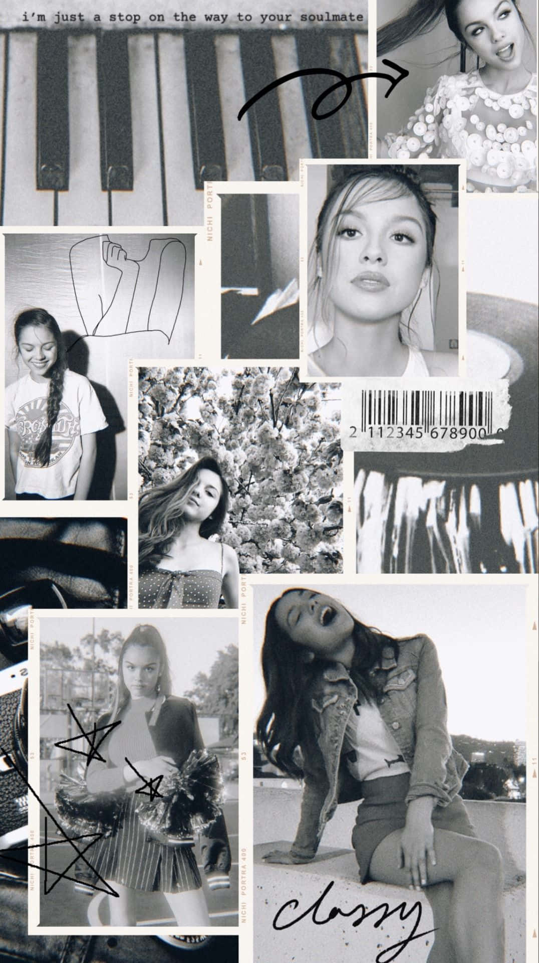 Download Olivia Rodrigo Aesthetic Black