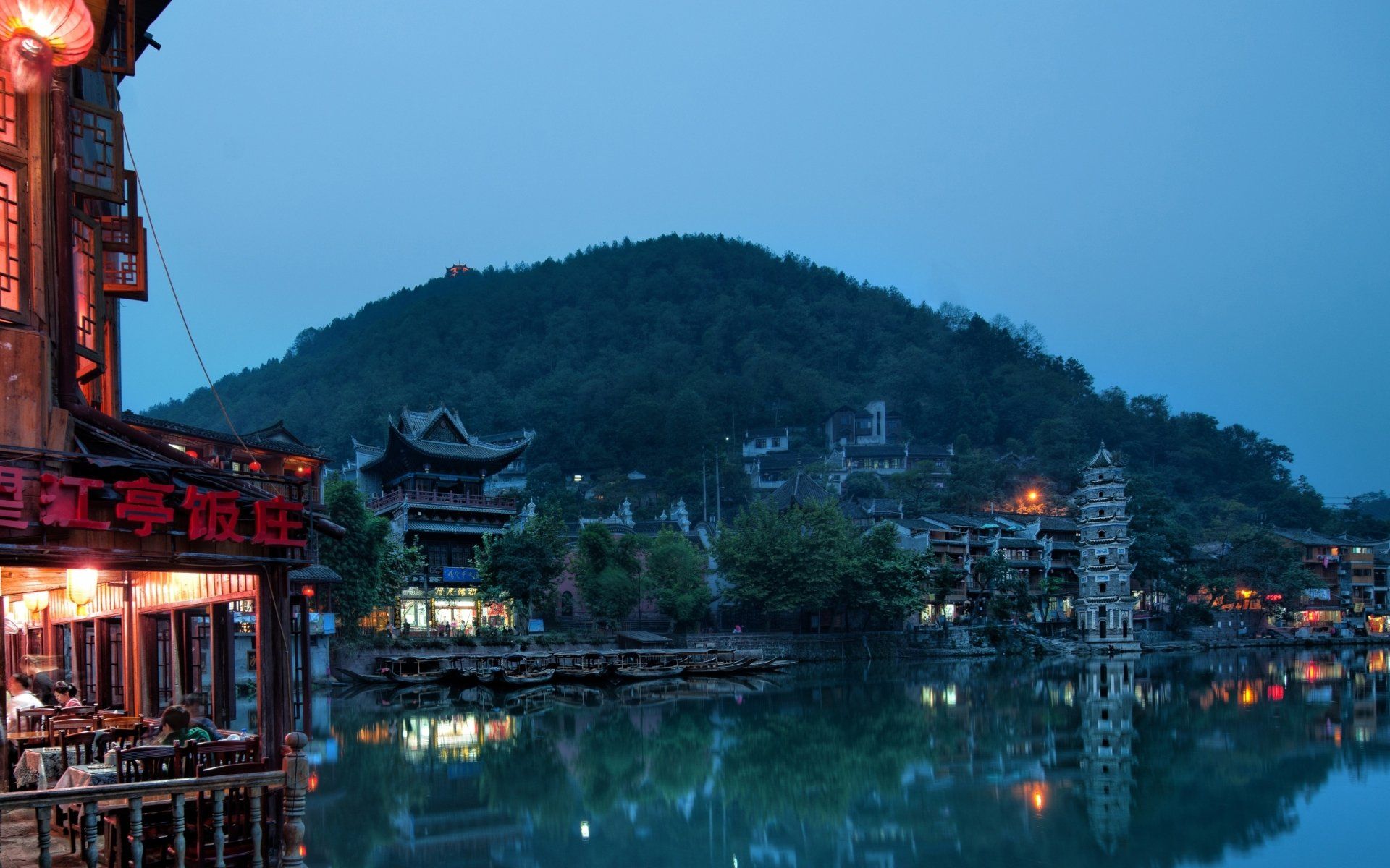 China Man Made Town 4k Ultra HD Wallpaper