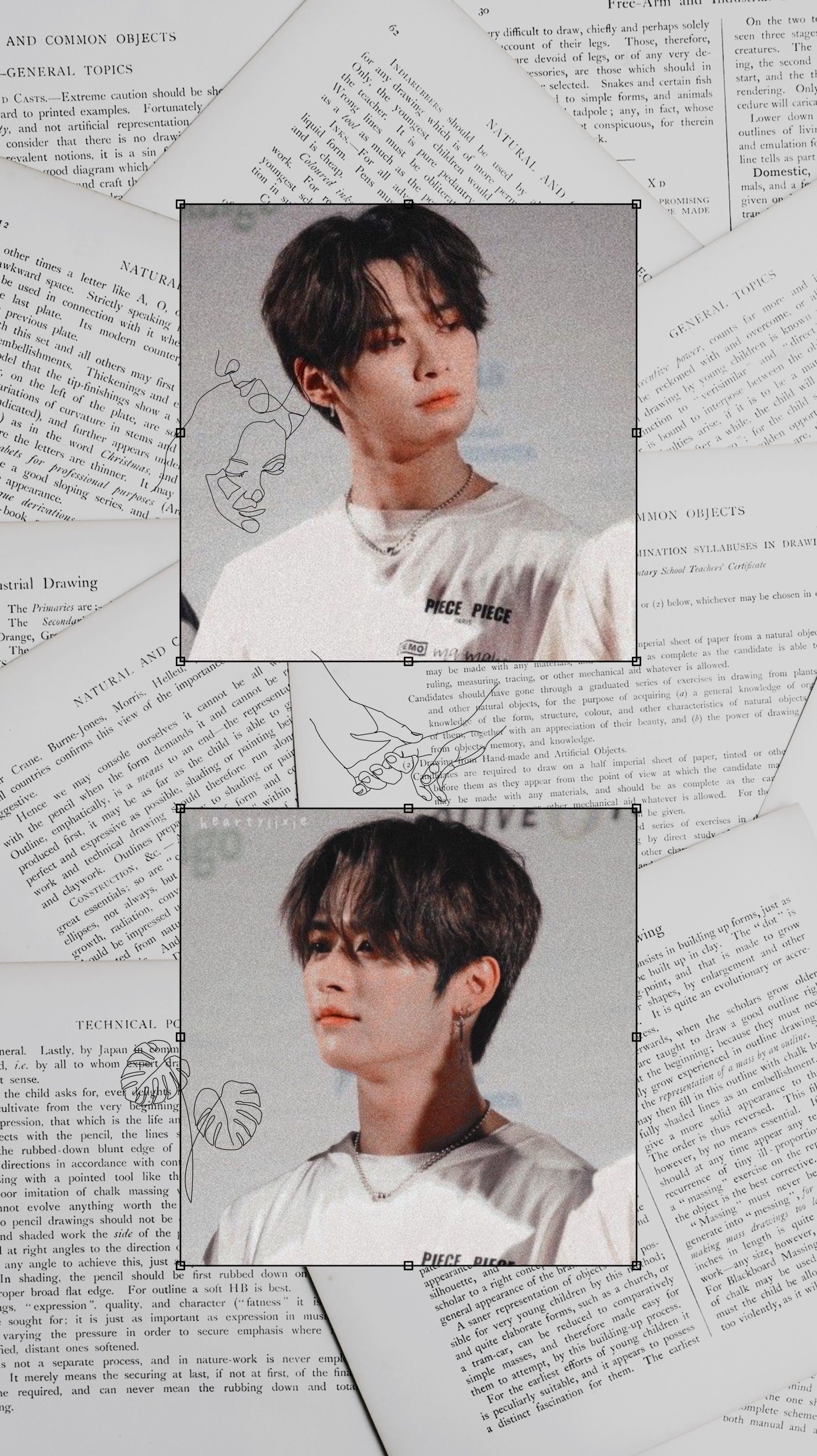 skz aesthetic wallpaper lee know