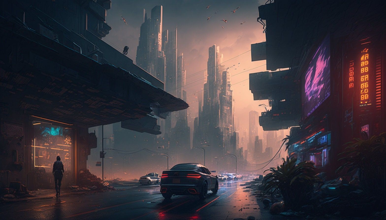 Cyberpunk Wallpaper, 5 Cyberpunk