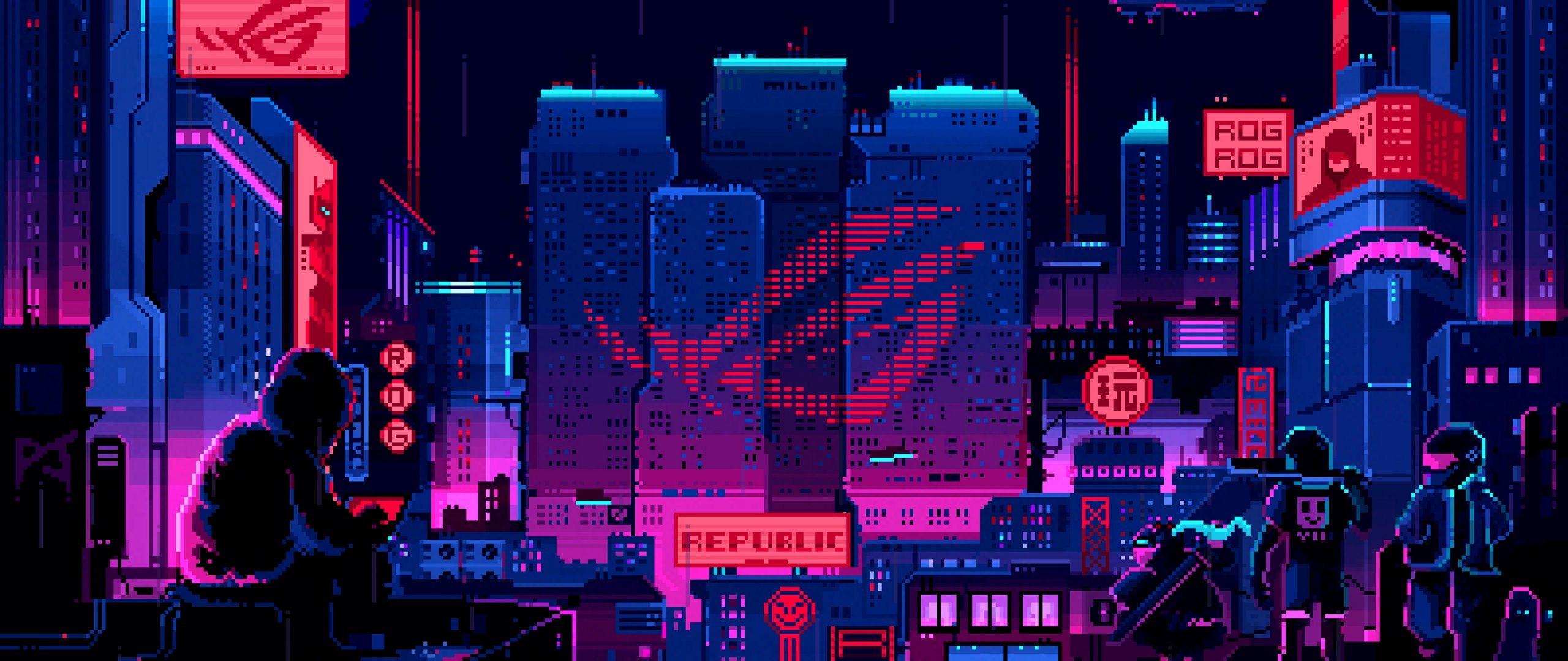 ASUS ROG Wallpaper 4K, Futuristic