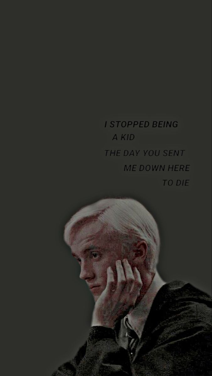 Draco Malfoy Aesthetic Wallpaper Background