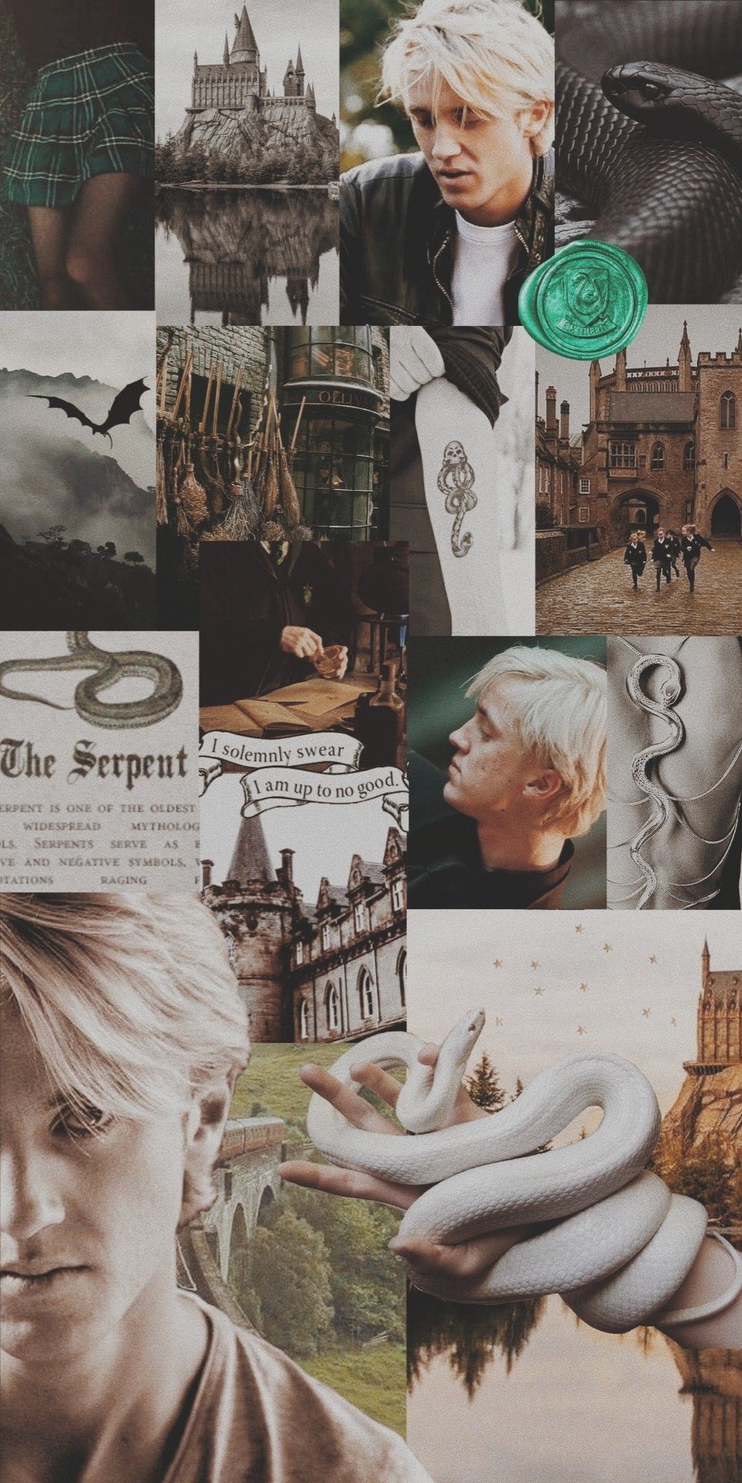 Draco Malfoy Aesthetic Wallpaper