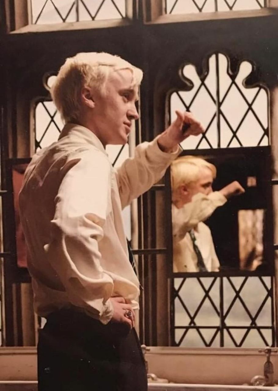 draco malfoy, tom felton and handsome