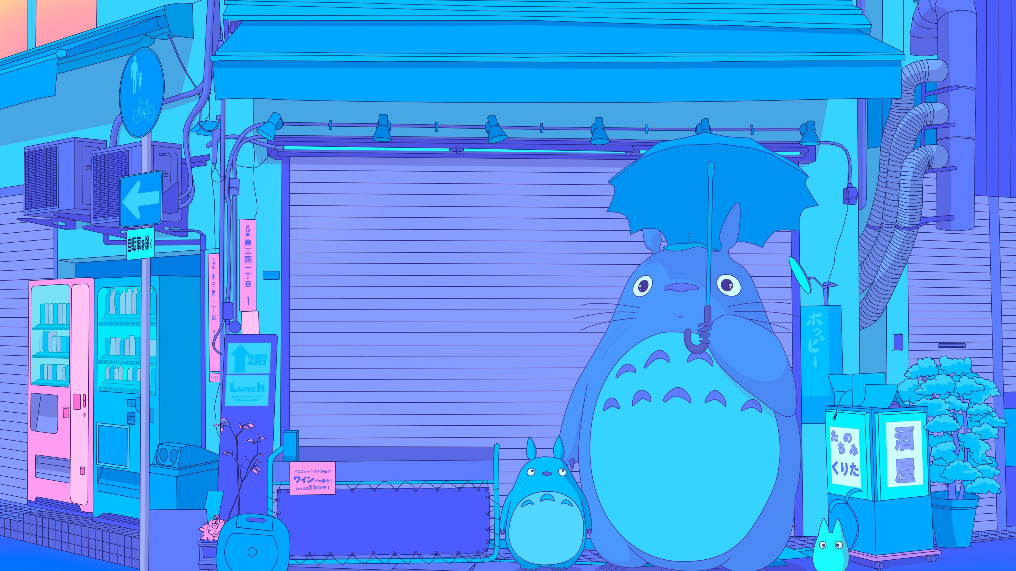 My Neighbor Totoro Wallpaper 4K