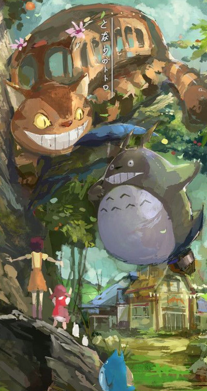 Studio Ghibli, my neighbor totoro, not