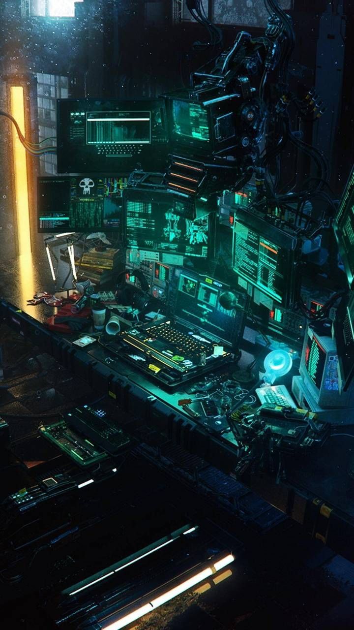 Hacker Room wallpaper