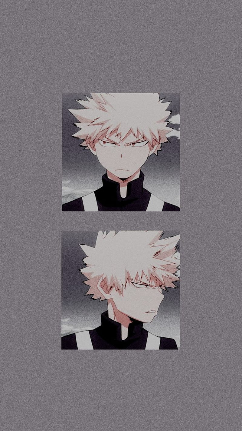 Bakugo aesthetic, anime, bnha, HD phone