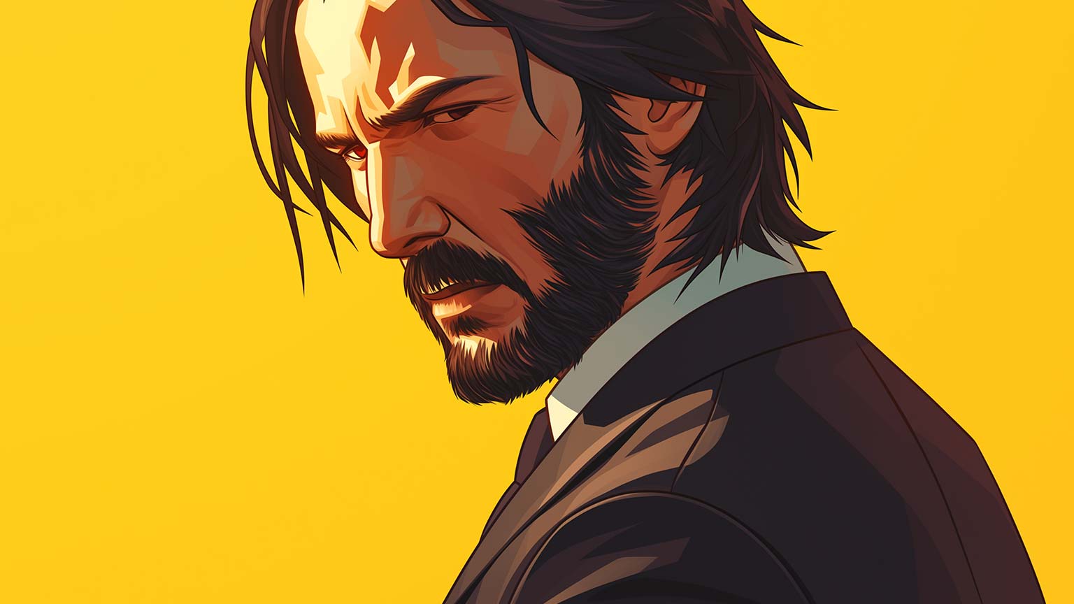 Aesthetic John Wick Desktop Wallpaper