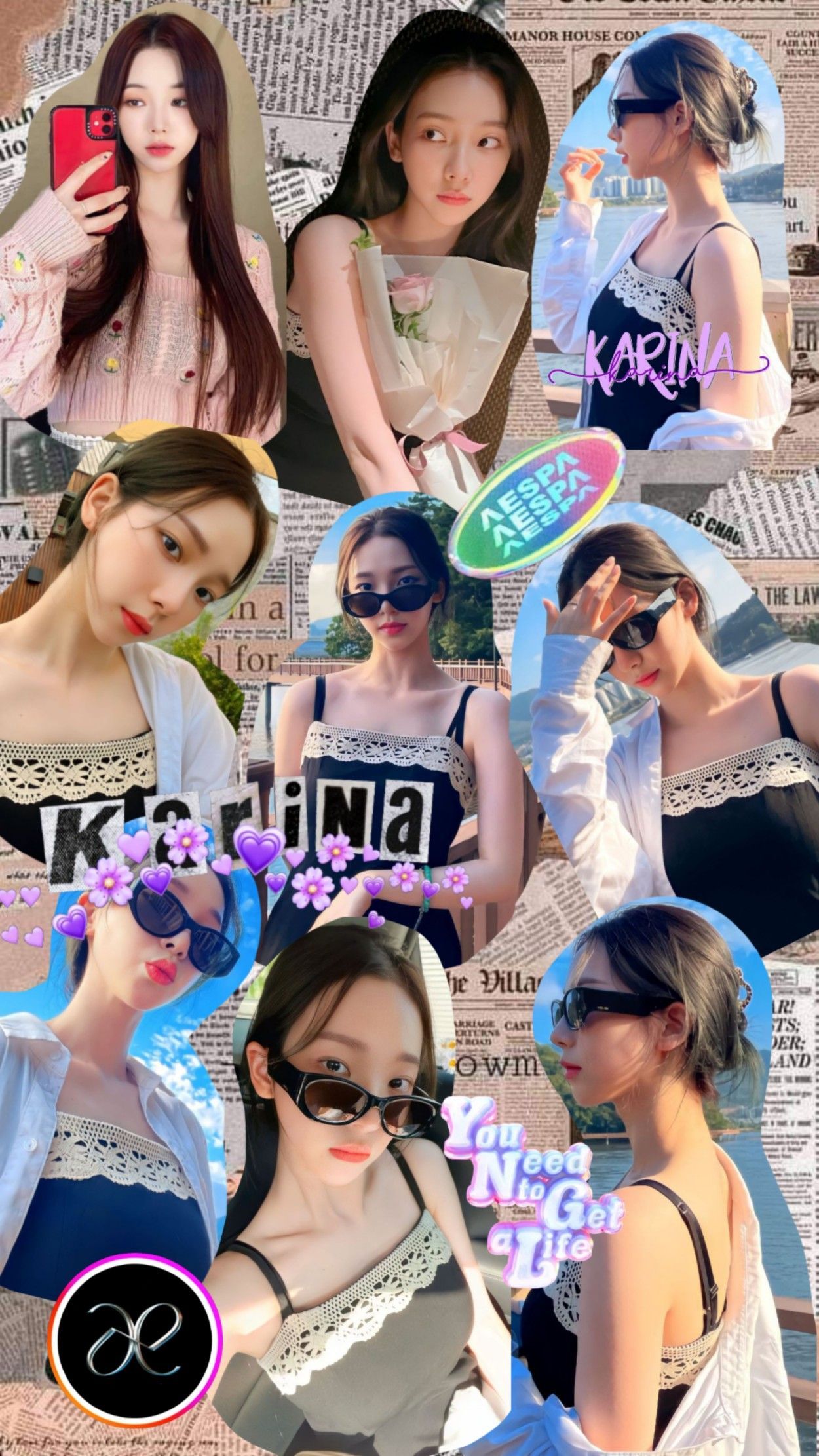 Karina AESPA Aesthetic Wallpaper