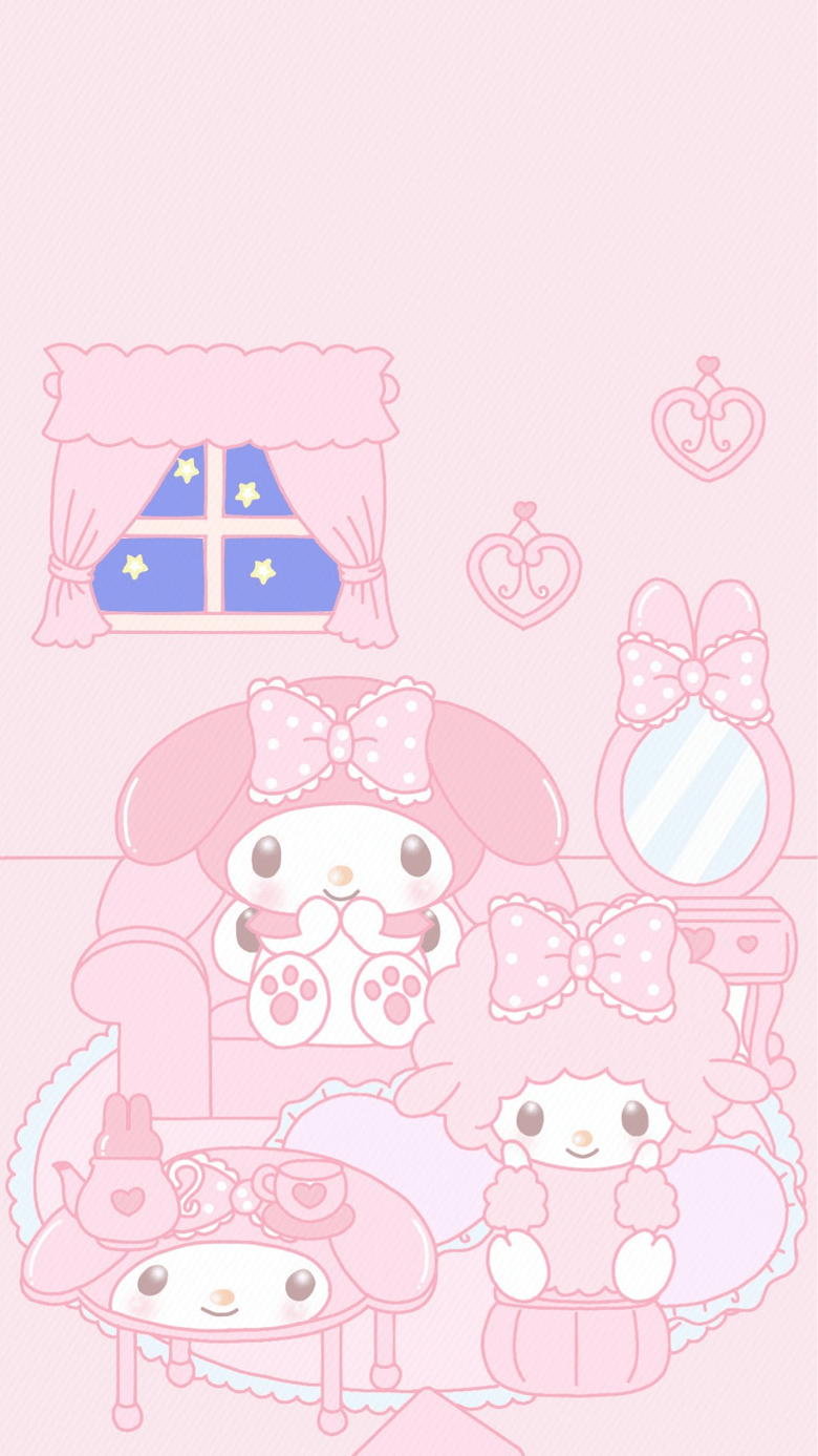 MyMelody Wallpaper - *.?.WizAmberWolf