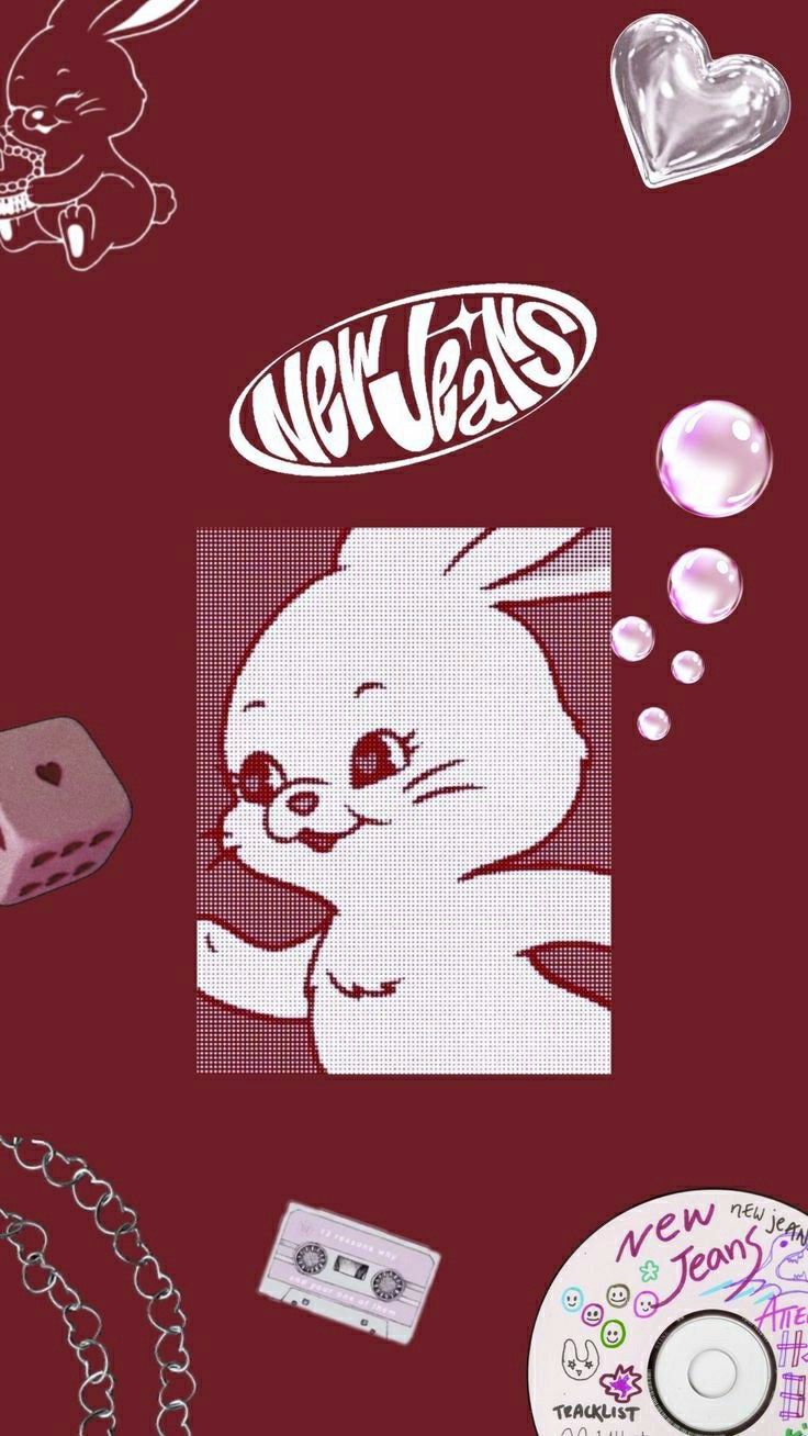 Wallpaper NewJeans Ditto aesthetic