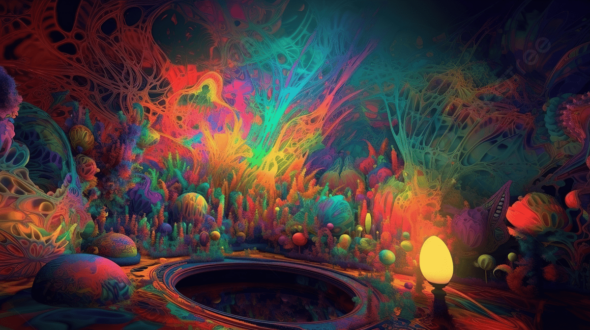 Psychedelic Fantasy Desktop Wallpaper