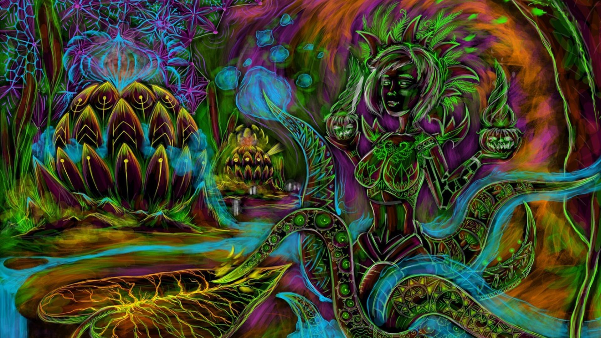 Cool Background : Trippy & psychedelic