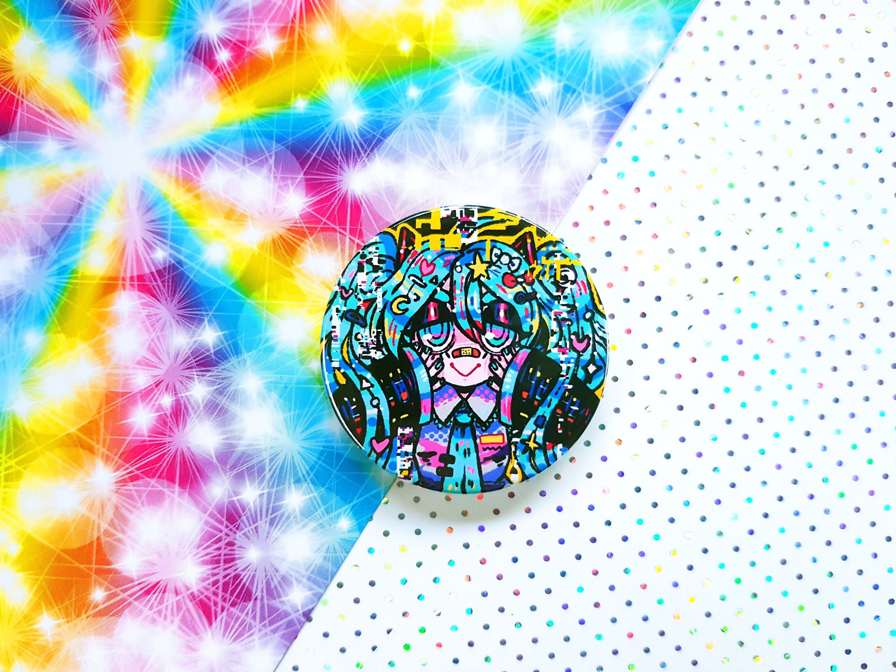 Hatsune Miku Decora 45mm Button