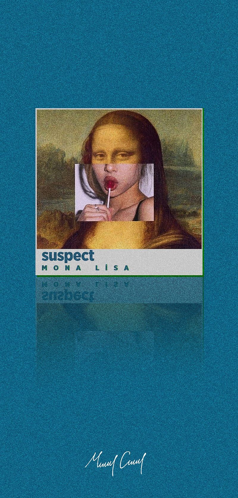 Mona Lisa, aesthetic, HD phone