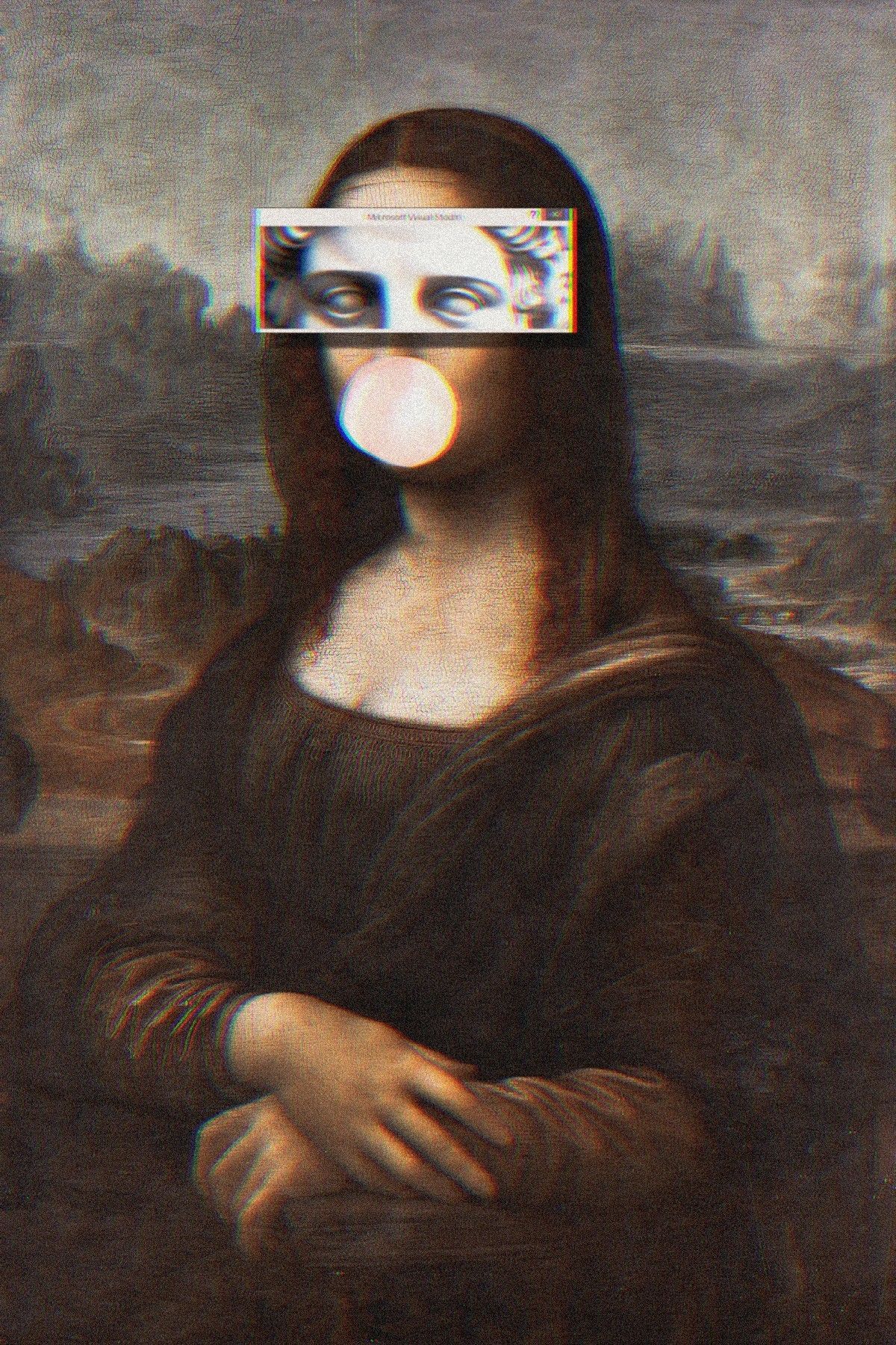 Monalisa aesthetic wallpaper