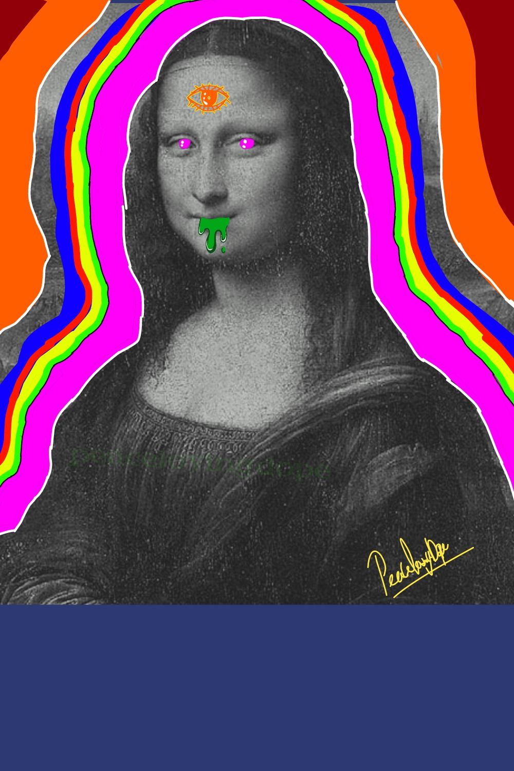 Trippy monalisa